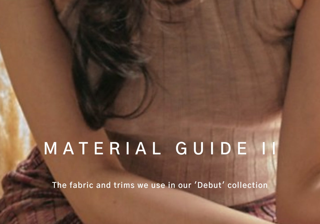 Our knit material guide