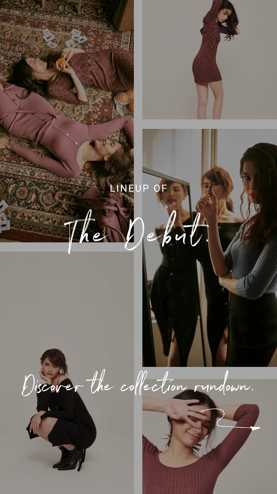 hello ronron | The Debut Collection looks lineup