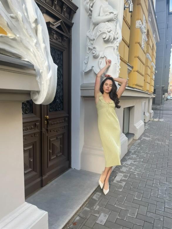 hello ronron Selma Dress Avocado DR046-AVC