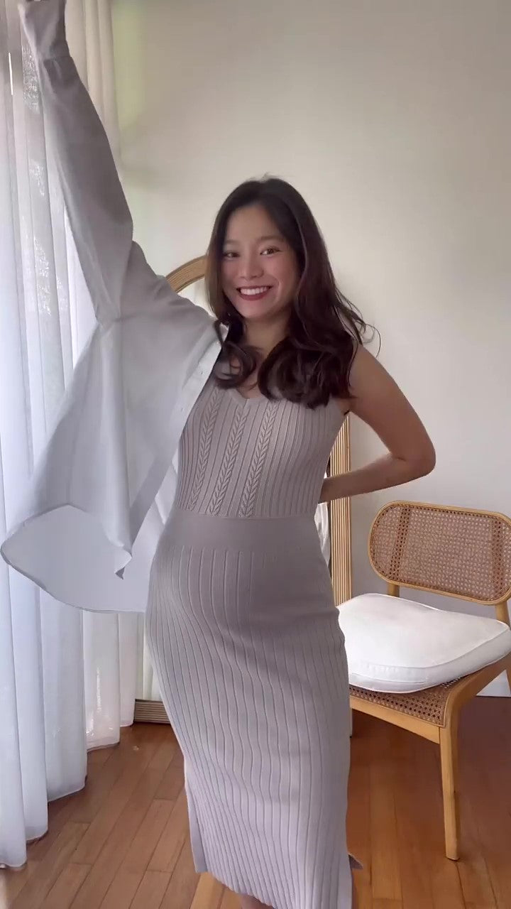 hello ronron | Angelique Dress Taupe