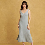 hello ronron | Helena Dress Misty Blue | DR042