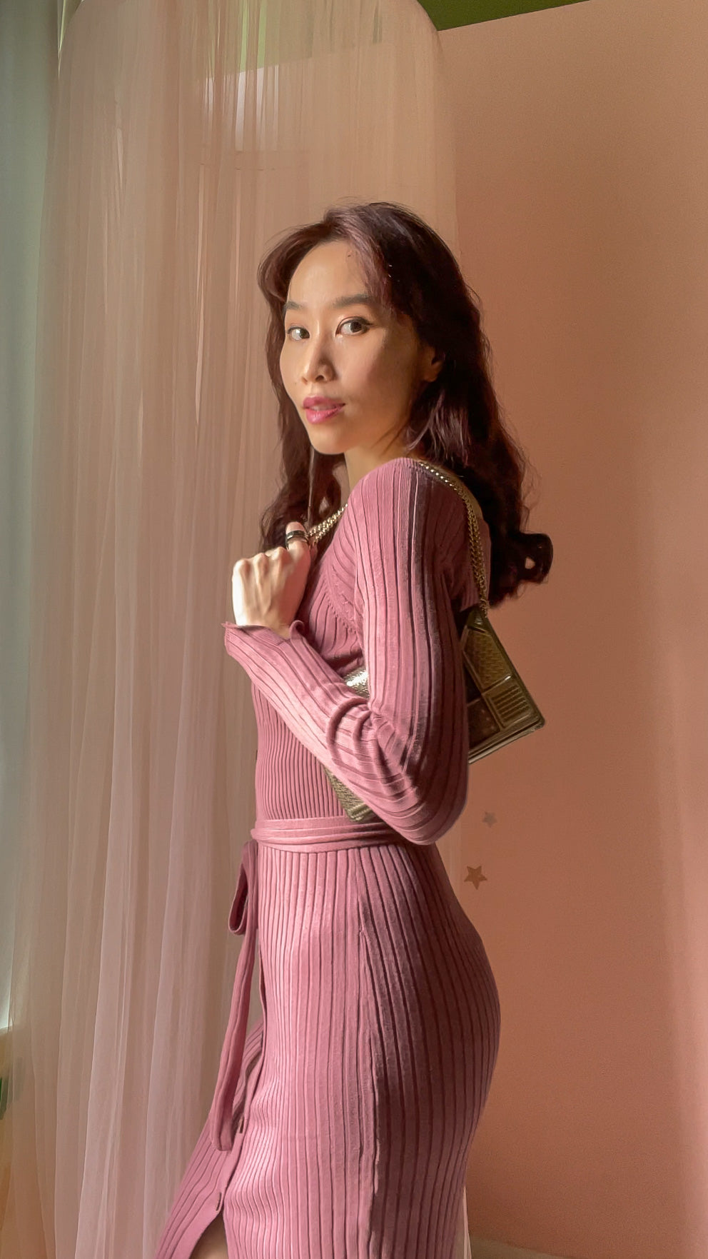 hello ronron | Sylvie Dress Rose