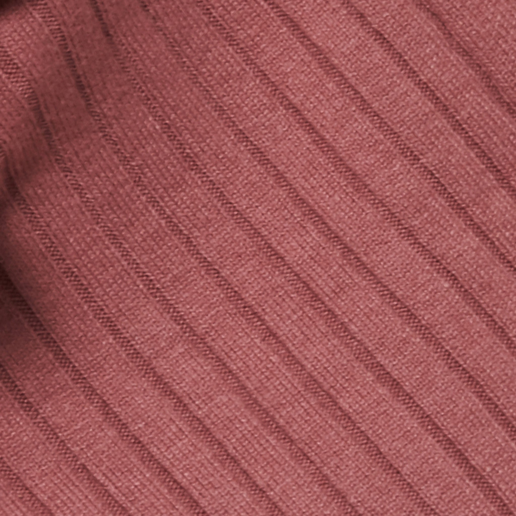 hello ronron } Sylvie Skirt Rose | Button-embellished ribbed knit midi skirt