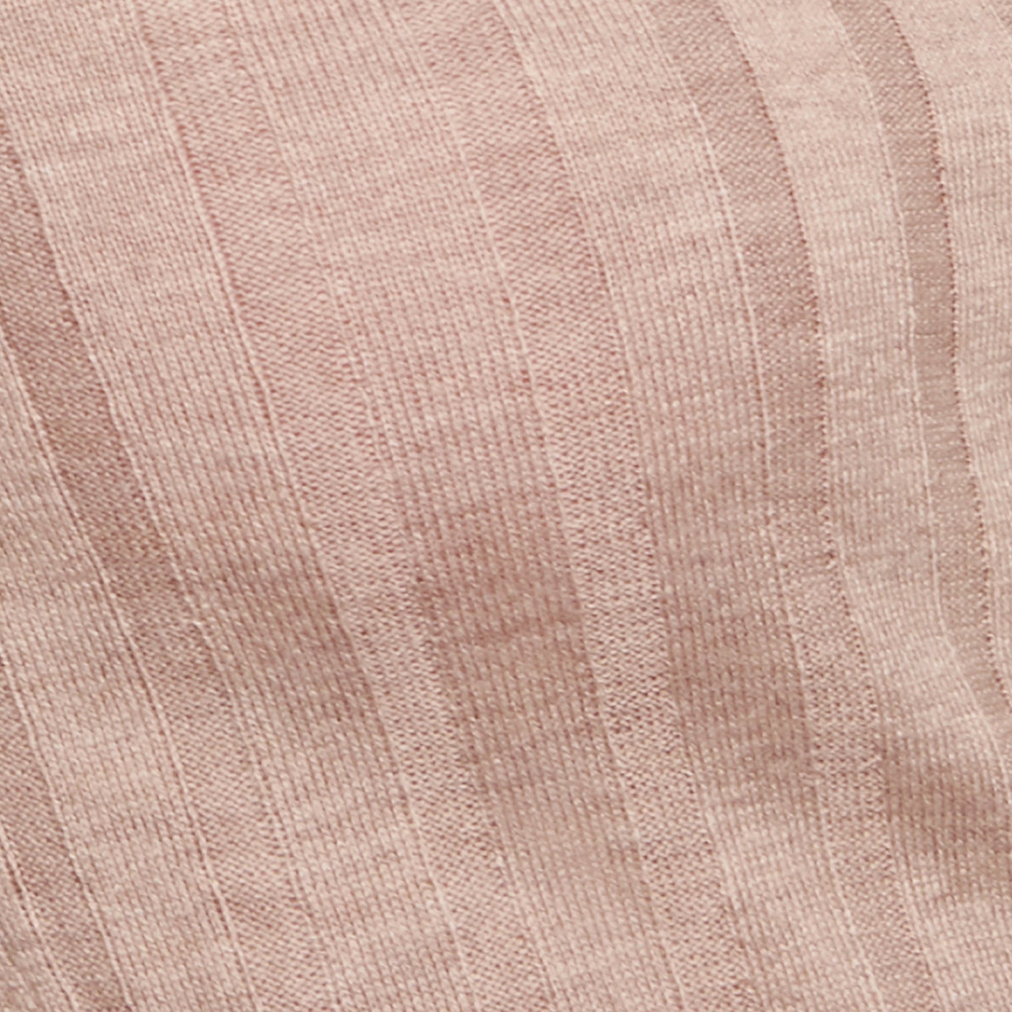 hello ronron | Rosa Top Rose | Tie-detailed ribbed knit halter top
