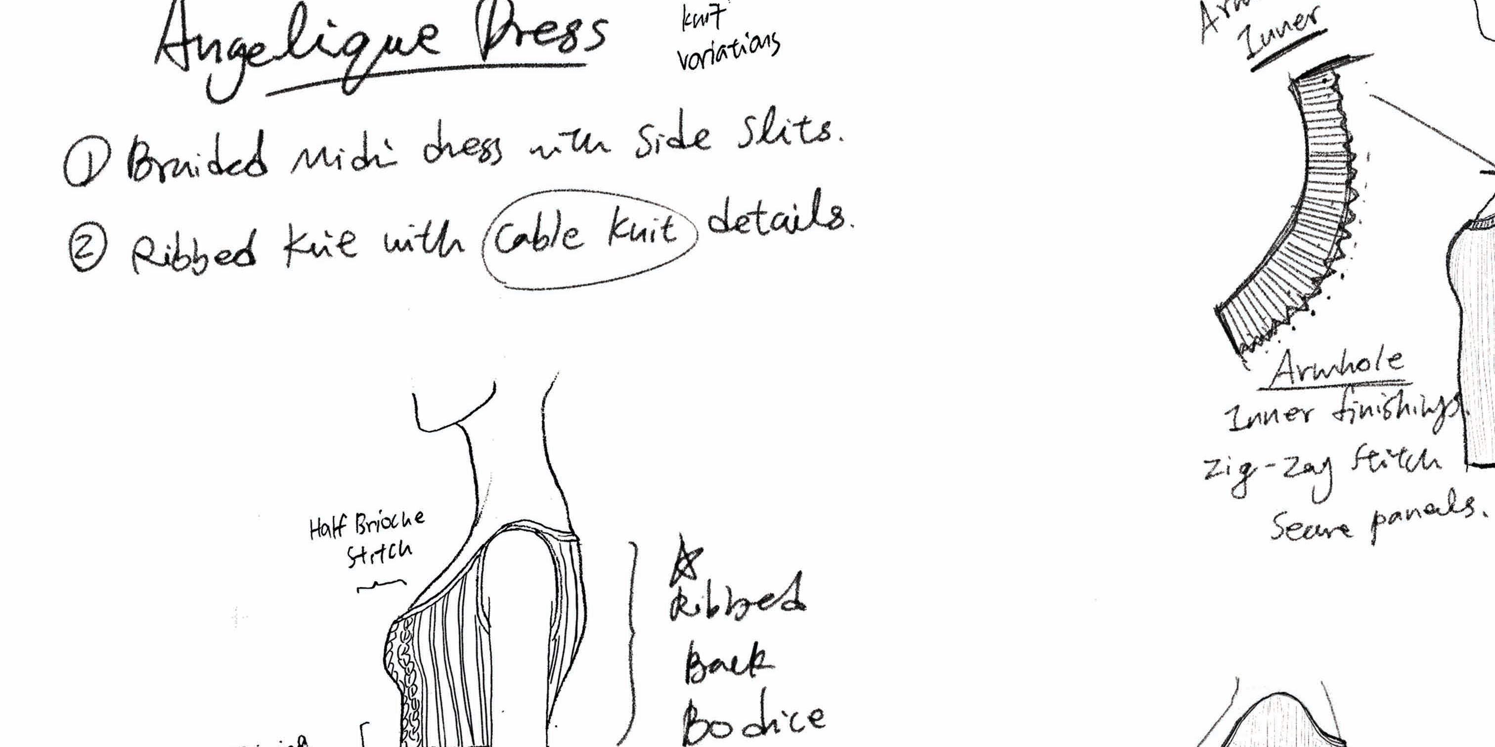 hello ronron | Behind the Scenes Design Sketches